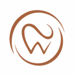 Green Minimalist Dental Leaf Logo