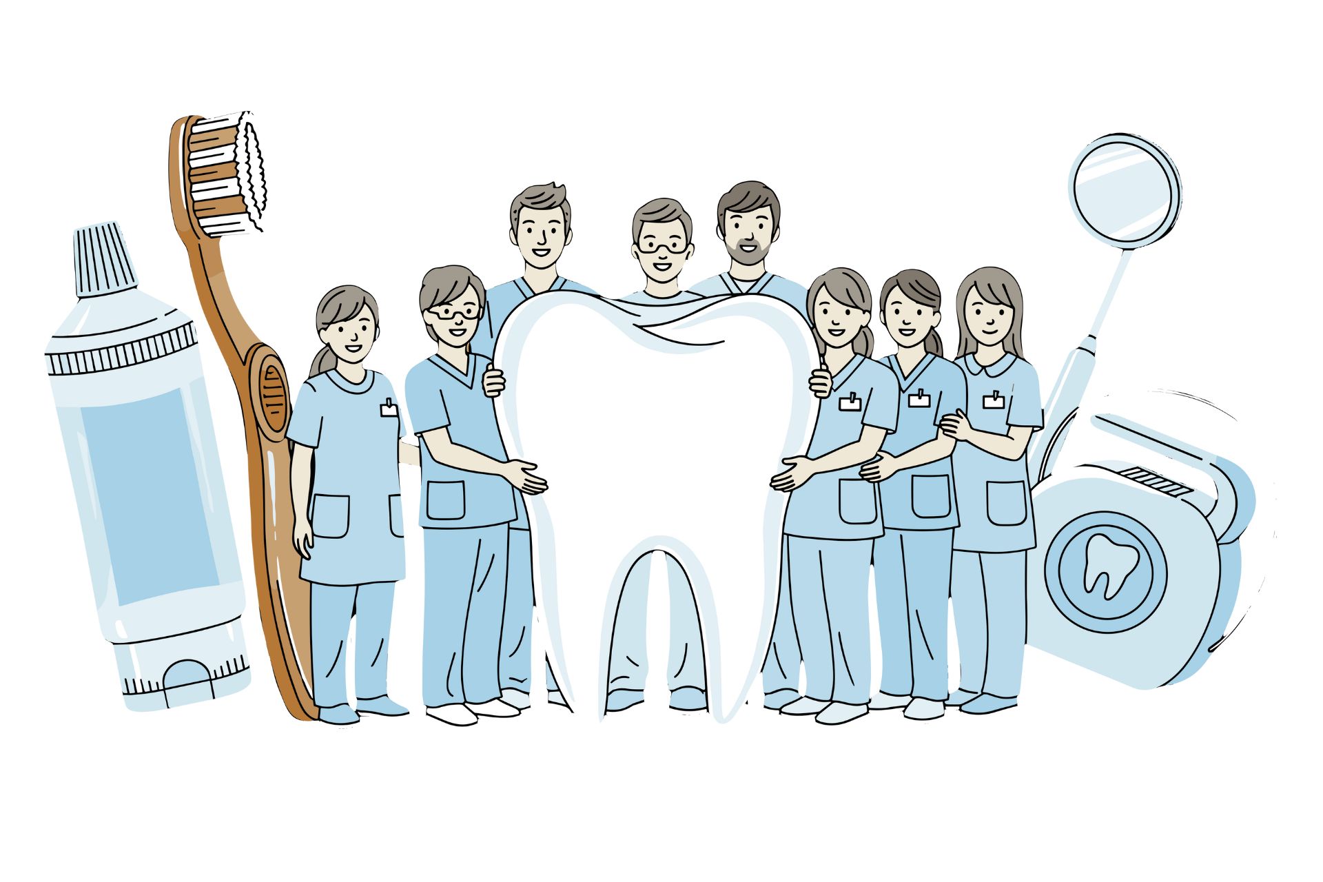 meet the north wales dental hub dentists North wales dental hub dentists